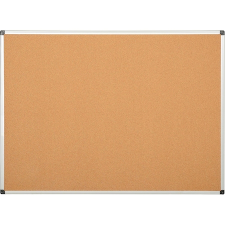 Global Industrial Cork Board - Aluminum Frame - 60 x 36 695492
